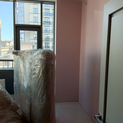 Remont Kvartiry Na Pr Moskovskij Spb Pokraska Sten Rozovyj